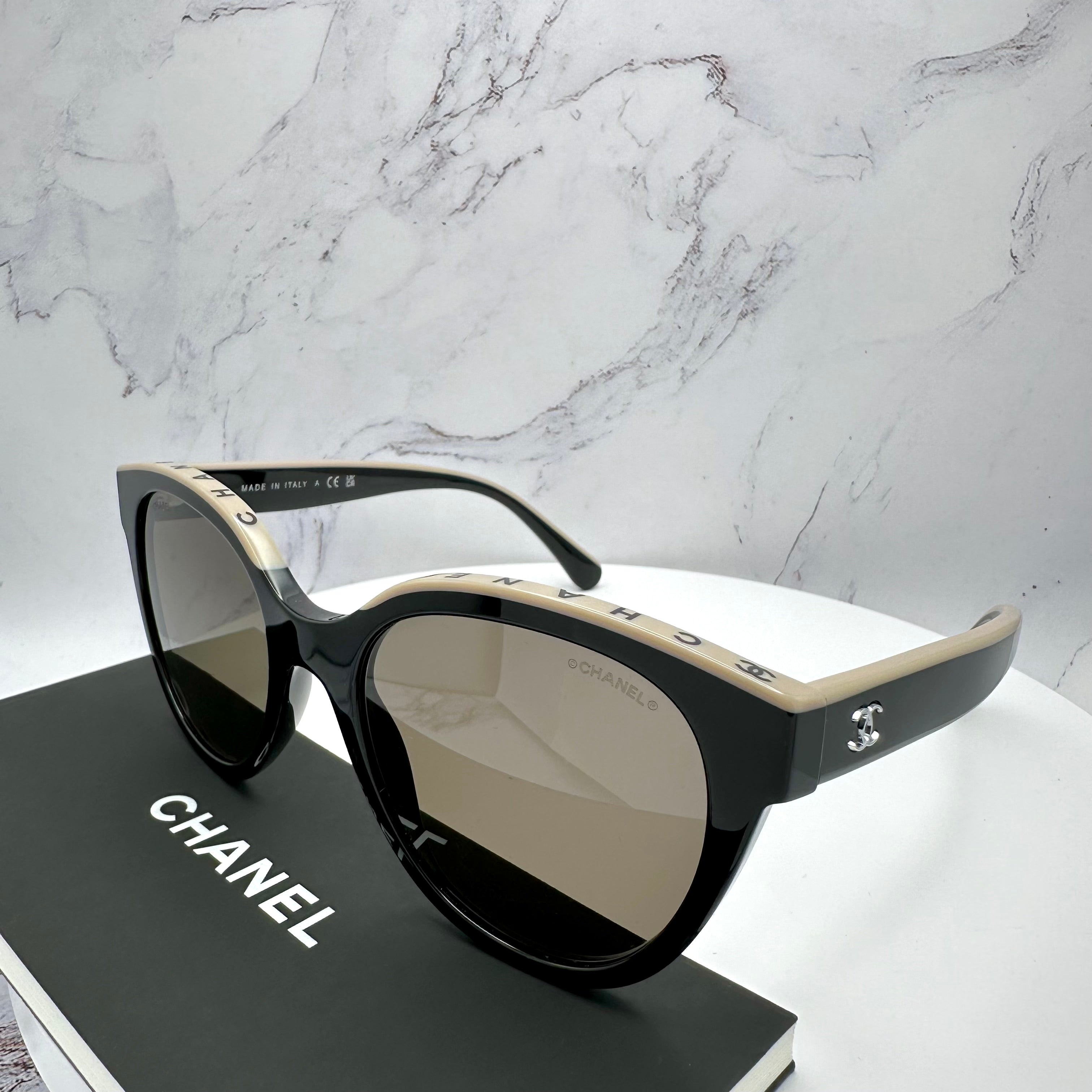 Chanel Butterfly Sunglasses Black