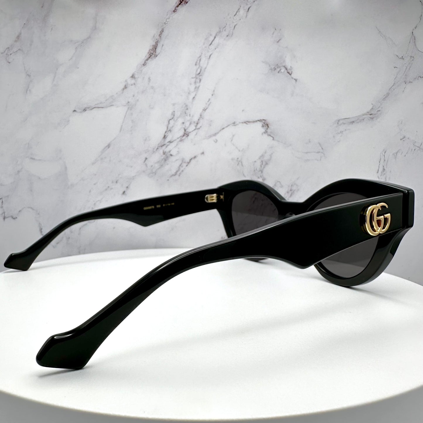 Gucci GG0957S Sunglasses Black Cat Eye GG Logo