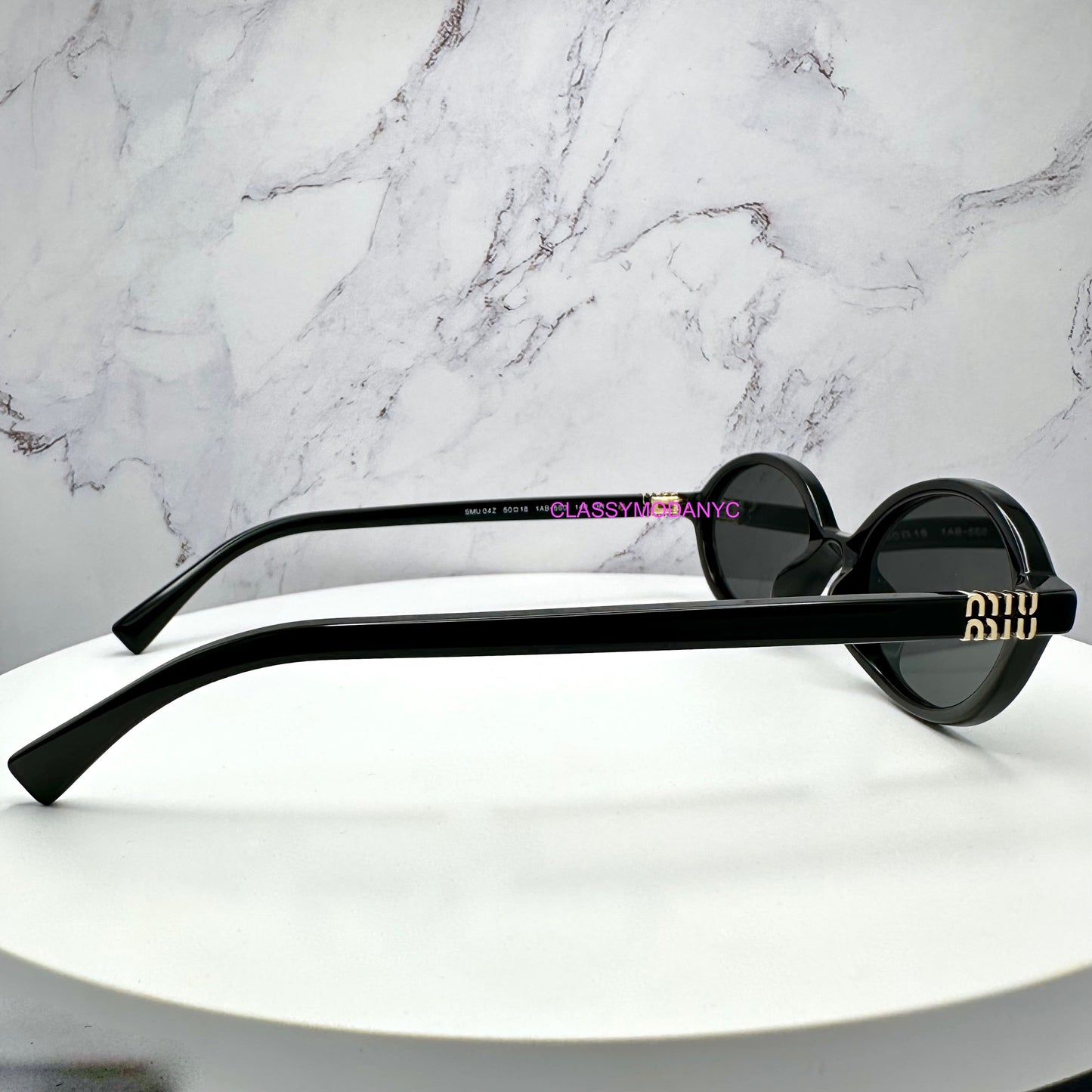 Miu Miu Sunglasses MU 04ZS 1AB5S0 UPC 8056597989275