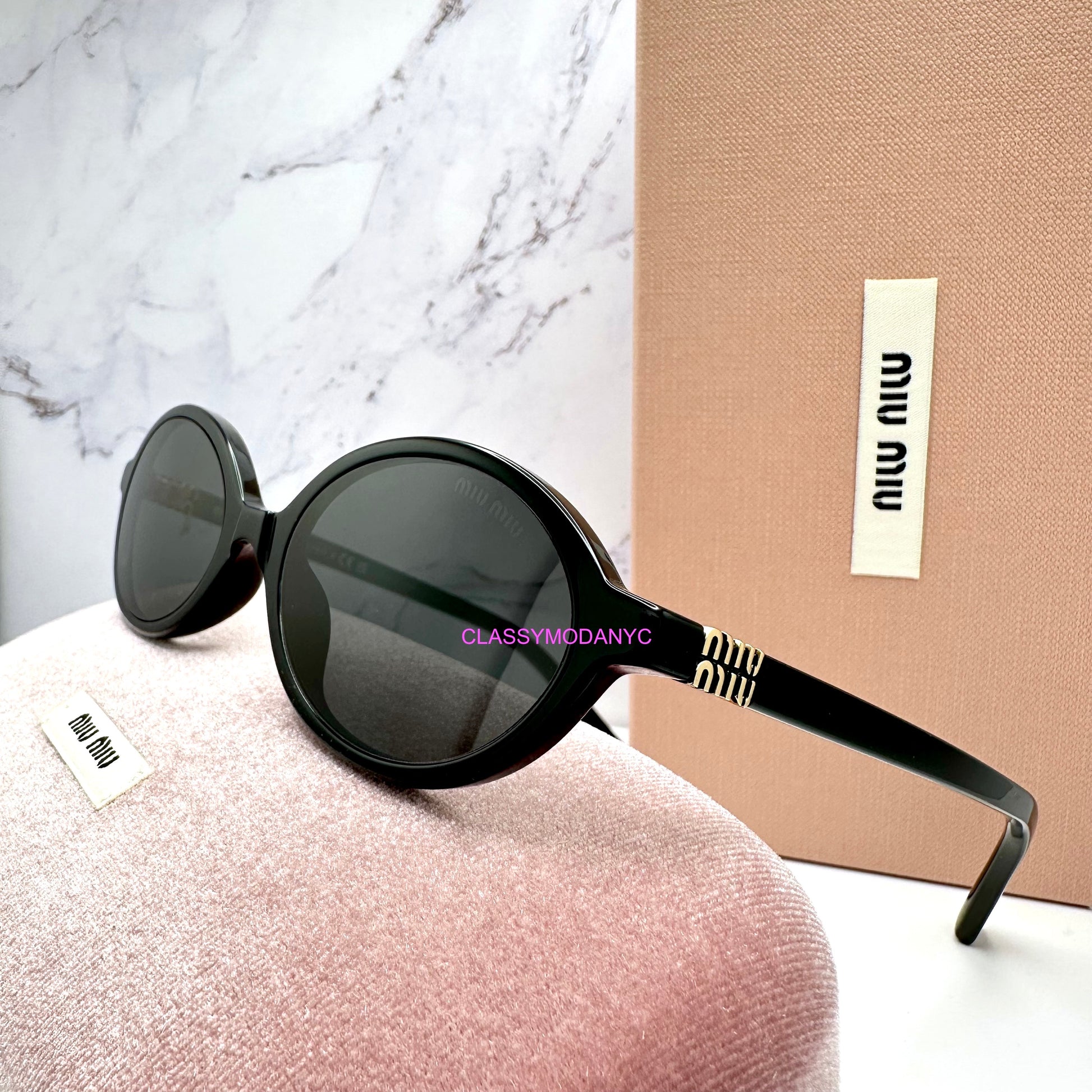 Miu Miu Sunglasses MU 04ZS 1AB5S0 UPC 8056597989275