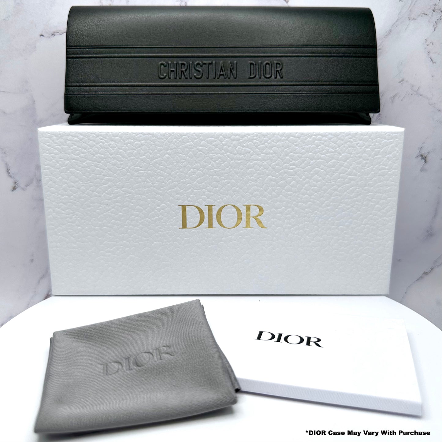 DIOR Sunglasses Dior Signature B4I 10A0 Black Gold Square Cat Eye