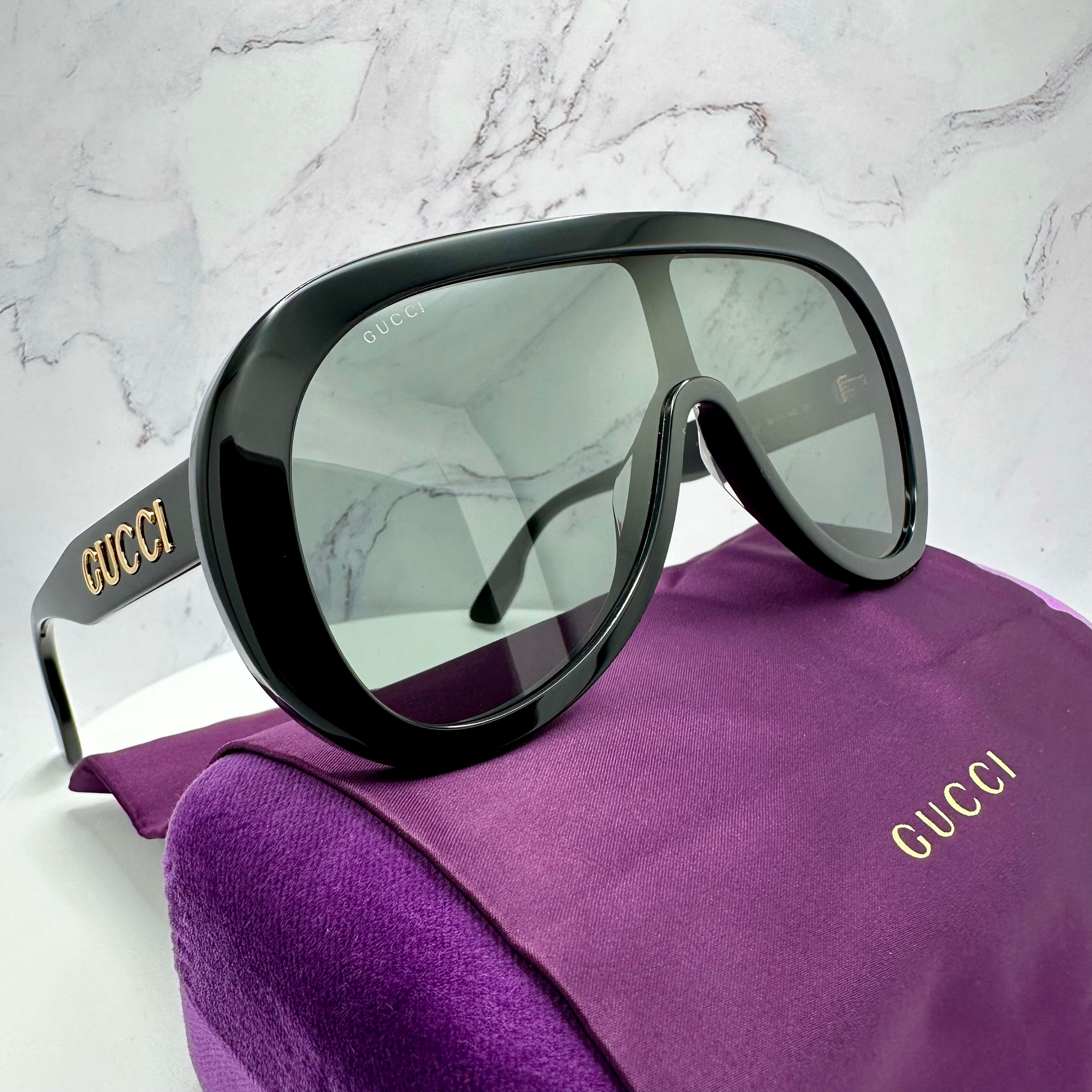 GUCCI Sunglasses Men Women GG1370S 001 99mm CLASSY MODA NYC