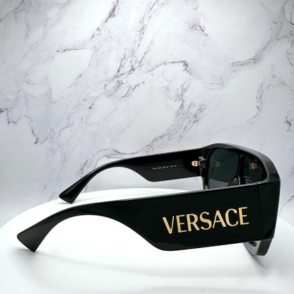 Versace Sunglasses Shield Aviator Mask VE4439 GB1/87