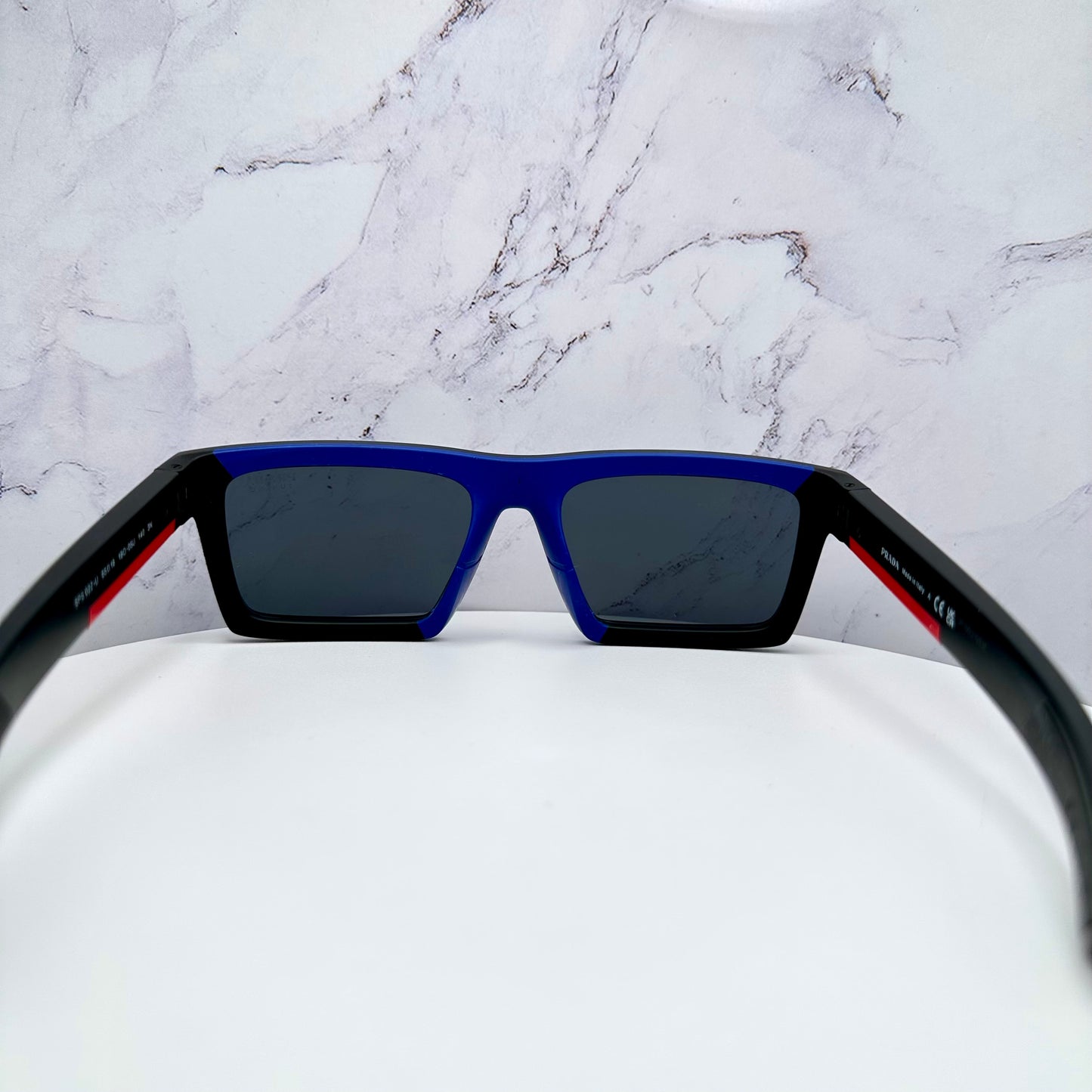 PRADA Sunglasses PS02ZSU 1BO05U Linea Rossa