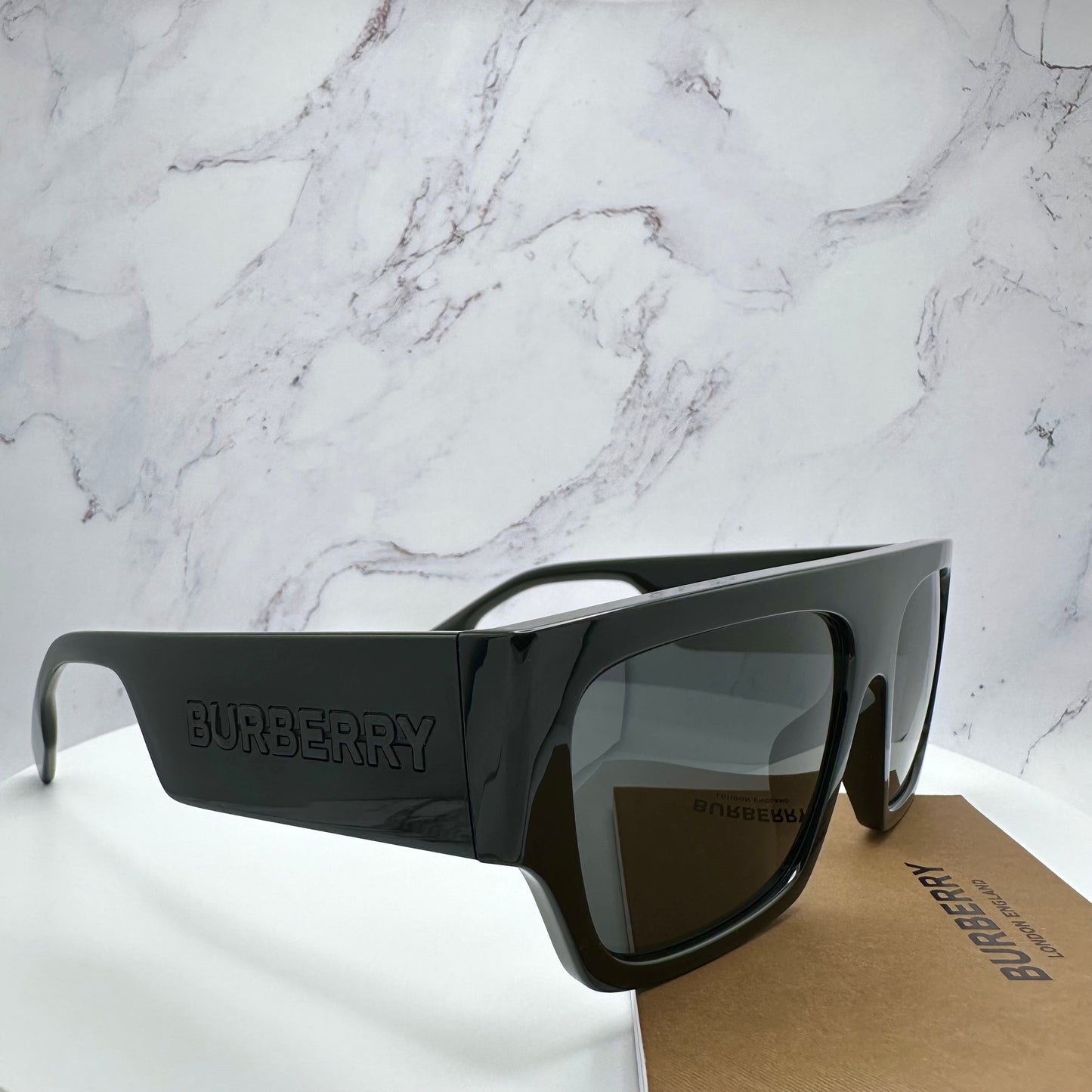 Burberry Black Square Wrap Sunglasses 4397U