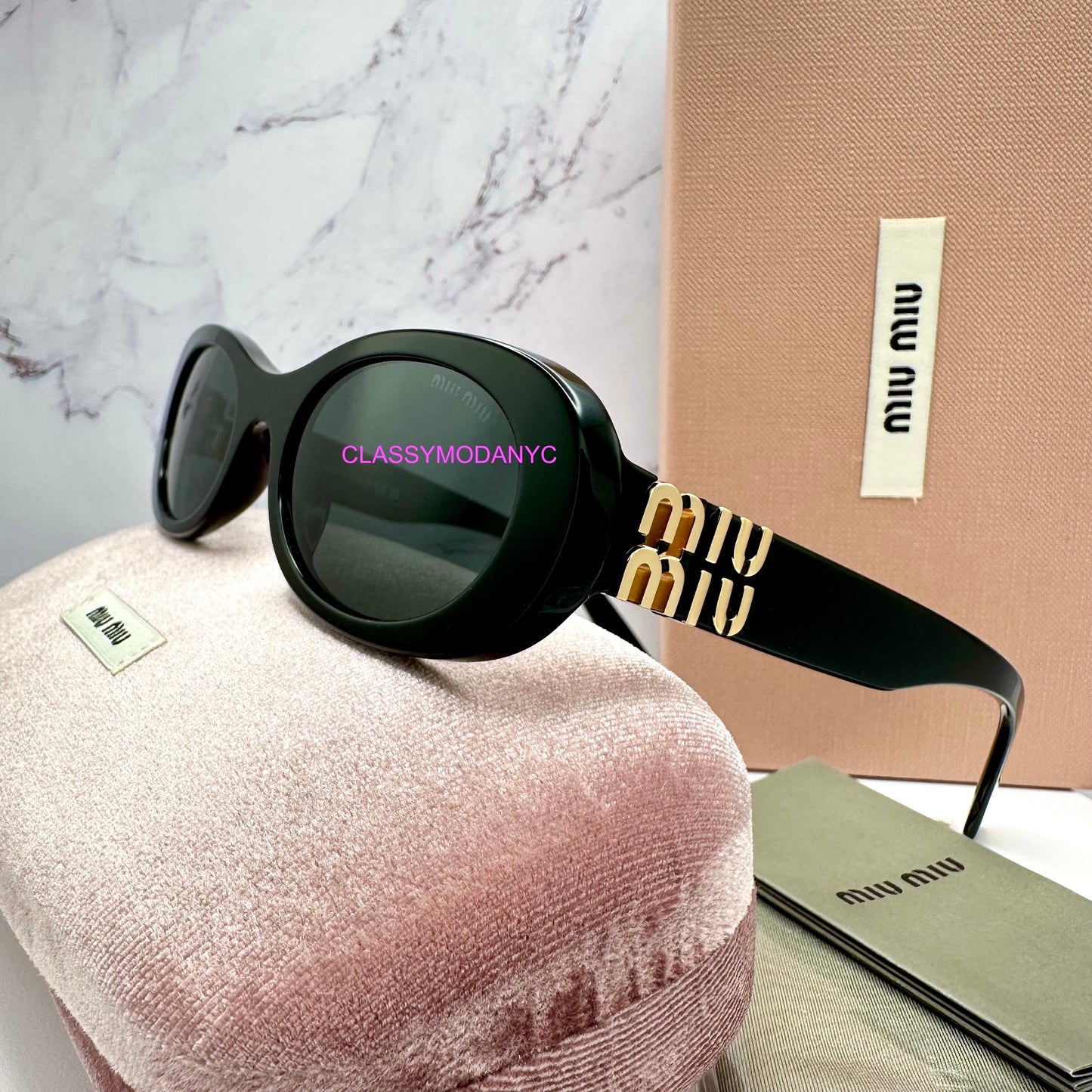 MU 06ZS 1AB5S0 Miu Miu Sunglasses 8056597989060