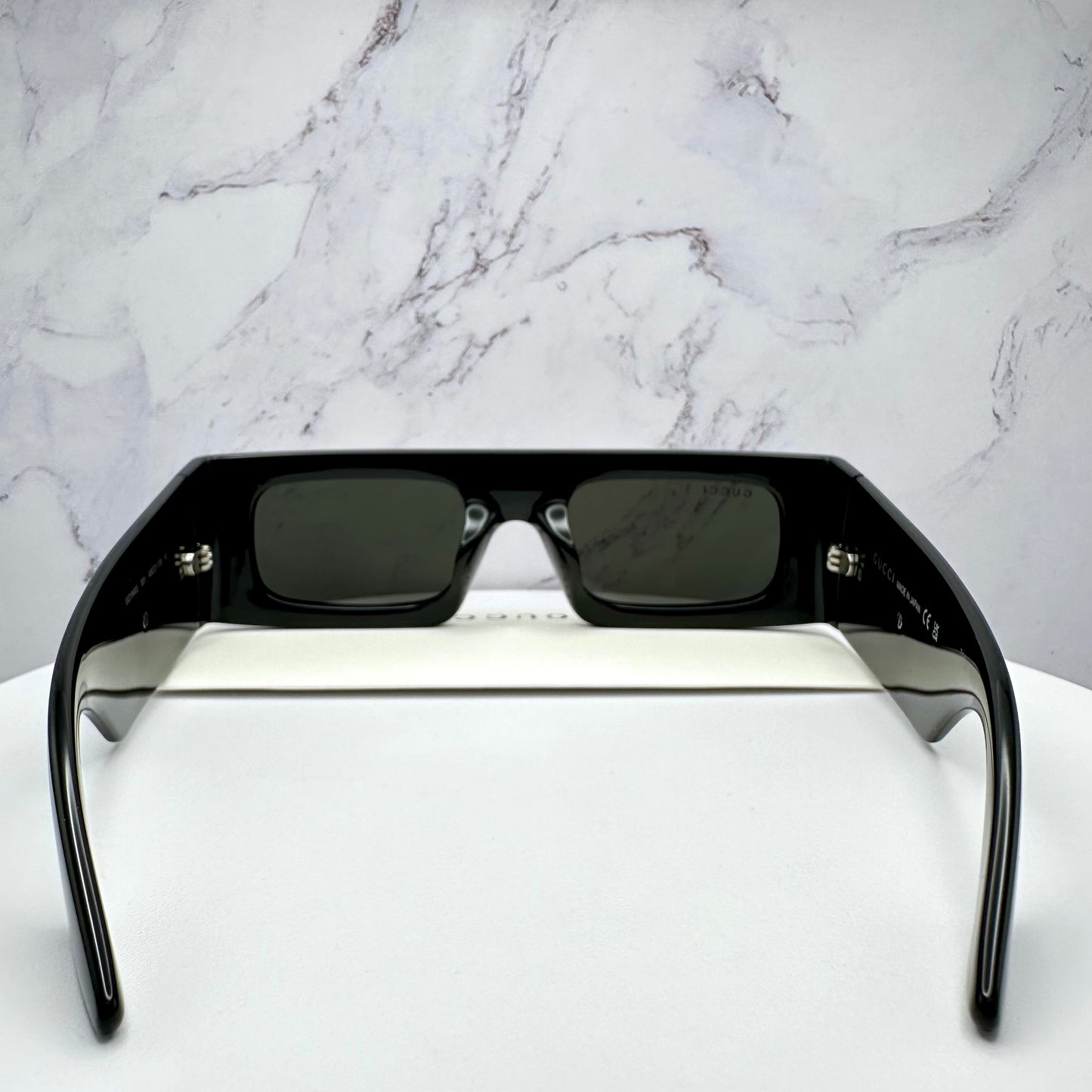 Gucci Sunglasses GG1646S Black Square Silver GG Logo