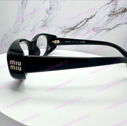 MIU MIU Eyeglasses MU03ZV 16K1O1 black 6