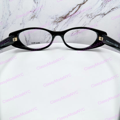 MIU MIU Eyeglasses MU03ZV 16K1O1 black 8
