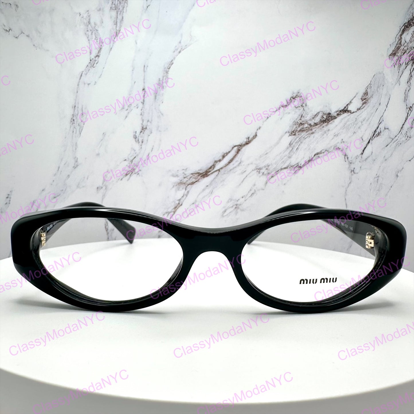 MIU MIU Eyeglasses MU03ZV 16K1O1 front view 