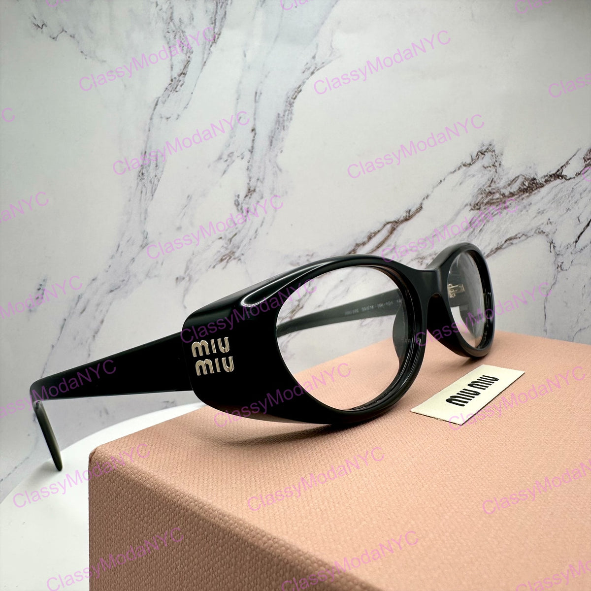 MIU MIU Eyeglasses MU03ZV 16K1O1 side view