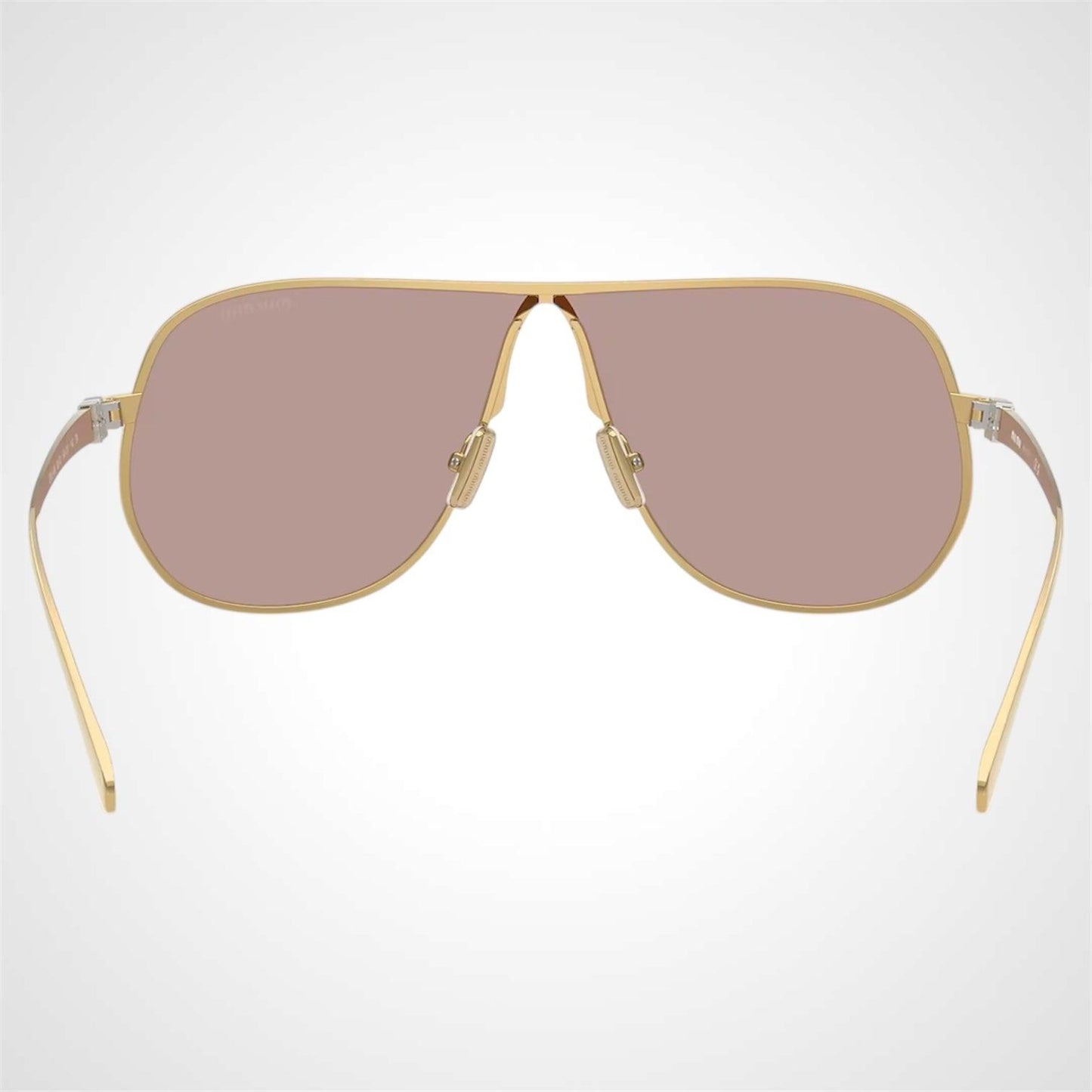 MIU MIU 0MUA56S 5AK20I back view of sunglasses