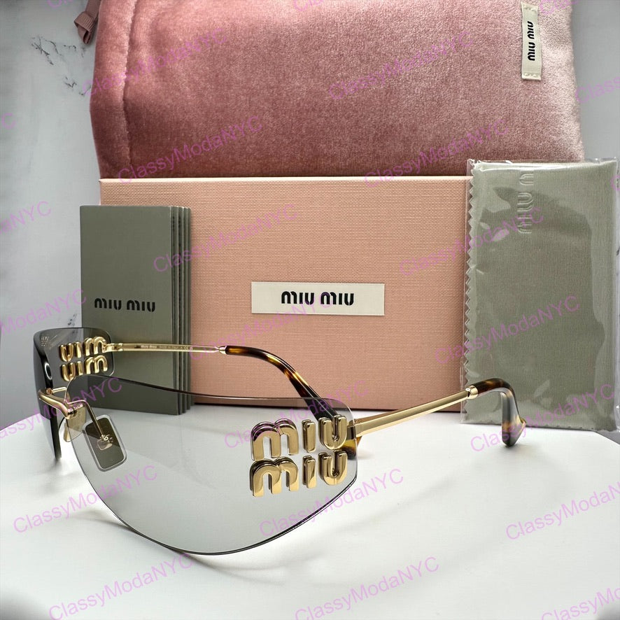 MIU MIU wrap sunglasses 