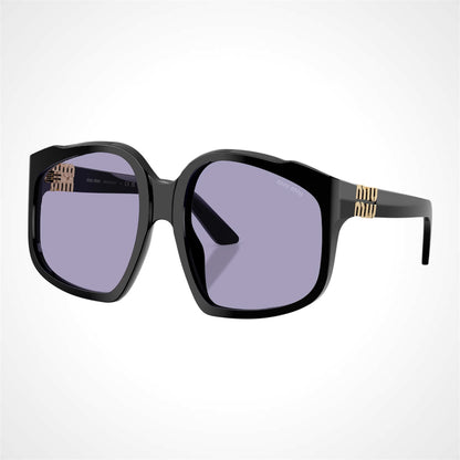 MUA07S 16K01O miu miu black sunglasses violet lens 8056262522677