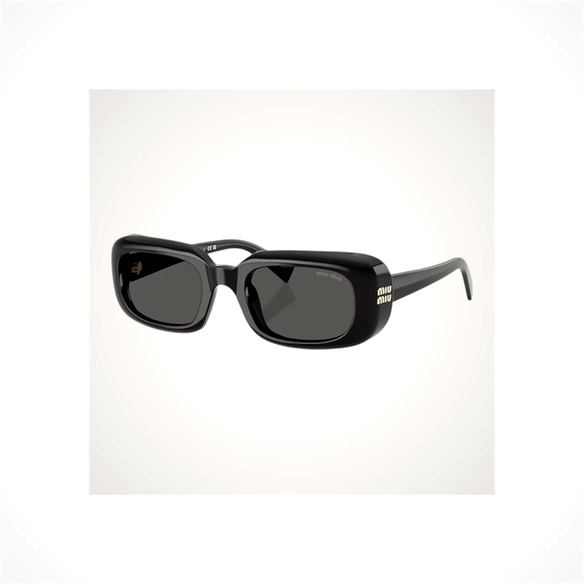 MUB13S 16K08Z MIU MIU Black Sunglasses 