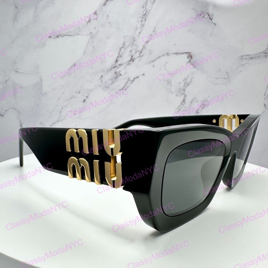 MU 09WS 1AB5S0 MIU MIU black sunglasses 7