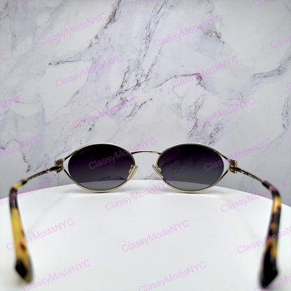 MU 52YS ZVN5D1 MIU MIU gold metal sunglasses 8
