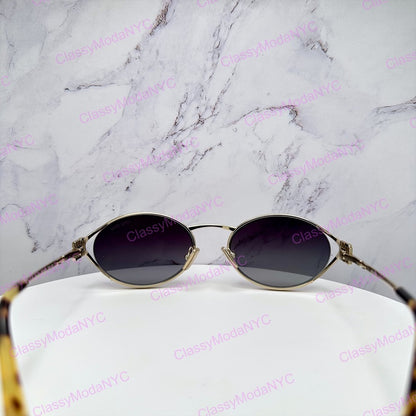 MU 52YS ZVN5D1 MIU MIU gold metal sunglasses 9