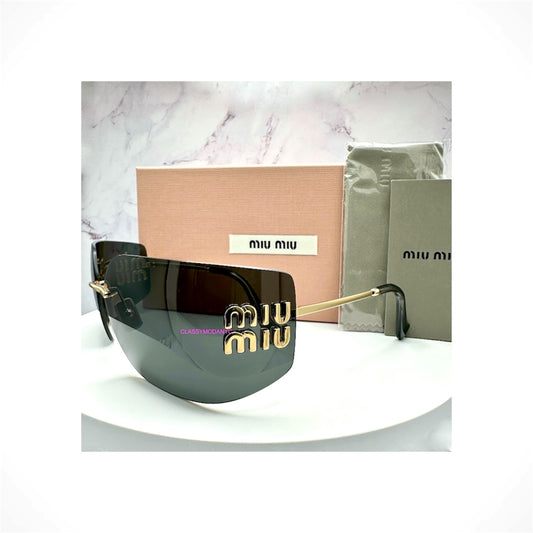 MU 54YS 5AK5S0 MIU MIU sunglasses aube wrap rimless 