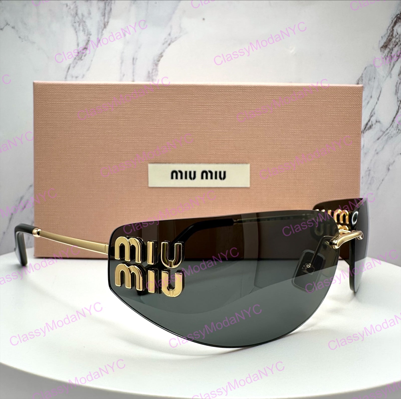 MU A51S 5AK5S0 MIU MIU Sunglasses side view 3