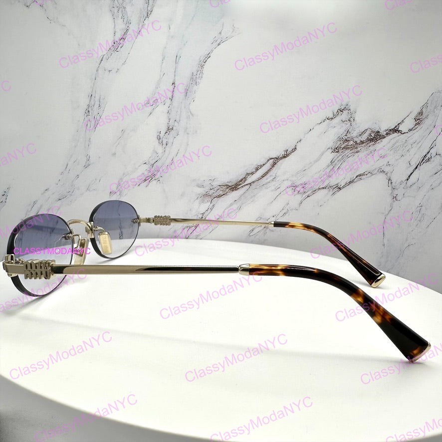 MU A54S ZVN800 MIU MIU rimless sunglasses 4