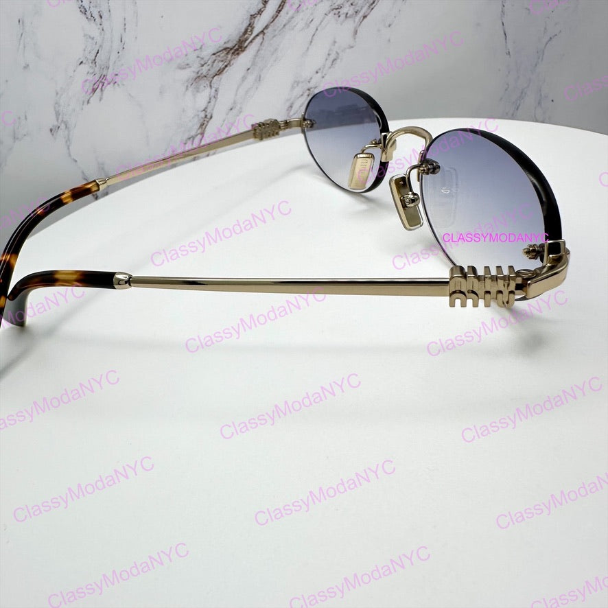 MU A54S ZVN800 MIU MIU rimless sunglasses 7