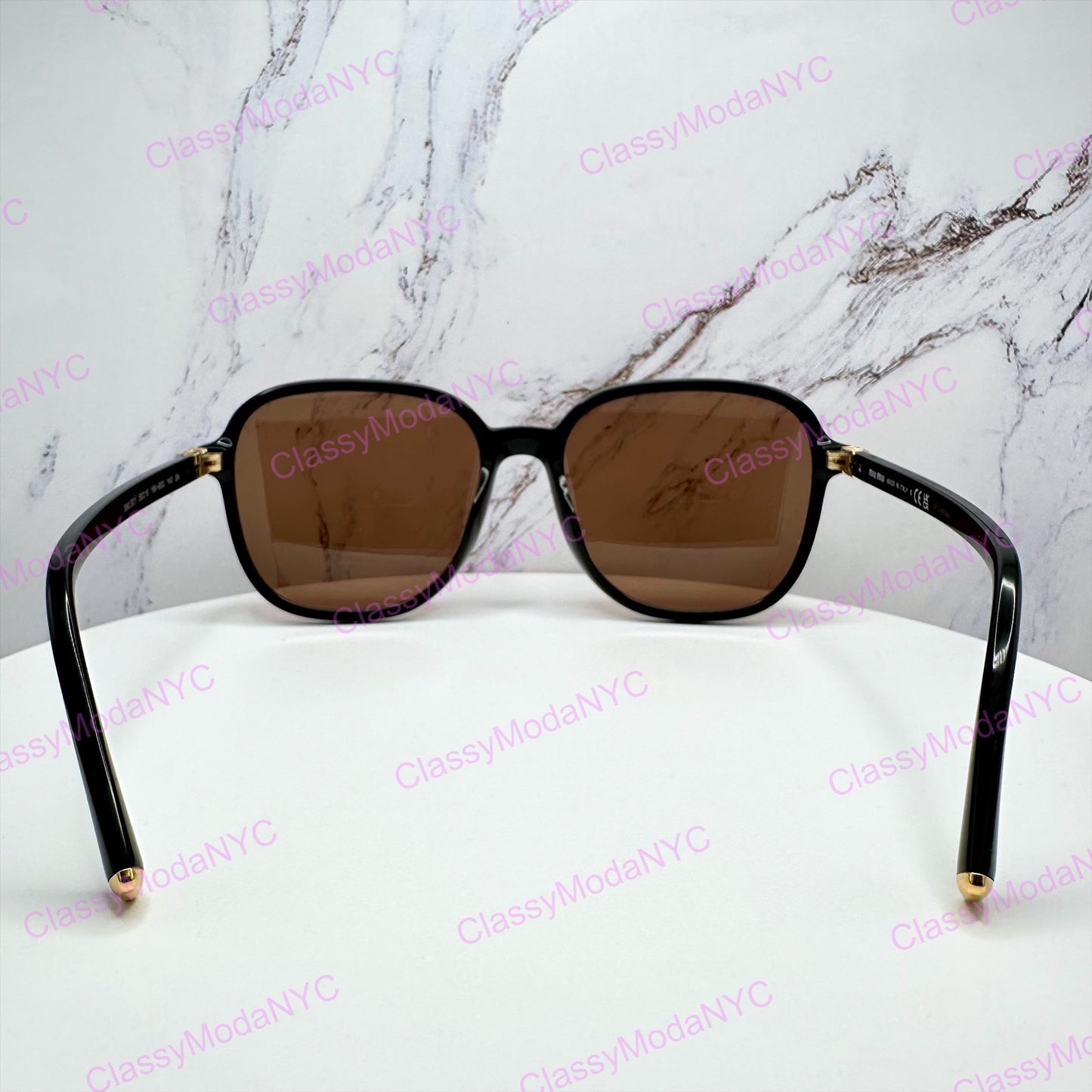 MU B01S 16K90Q MIU MIU Sunglasses Black Square 5