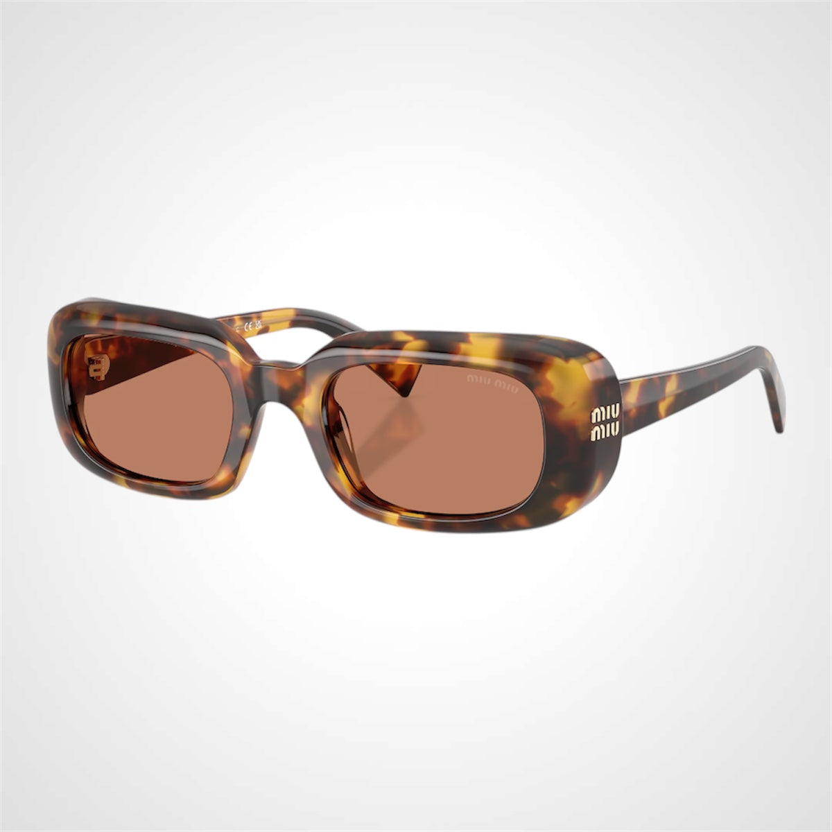 Miu Miu Sunglasses MUB13S Brown Reverie angle view 