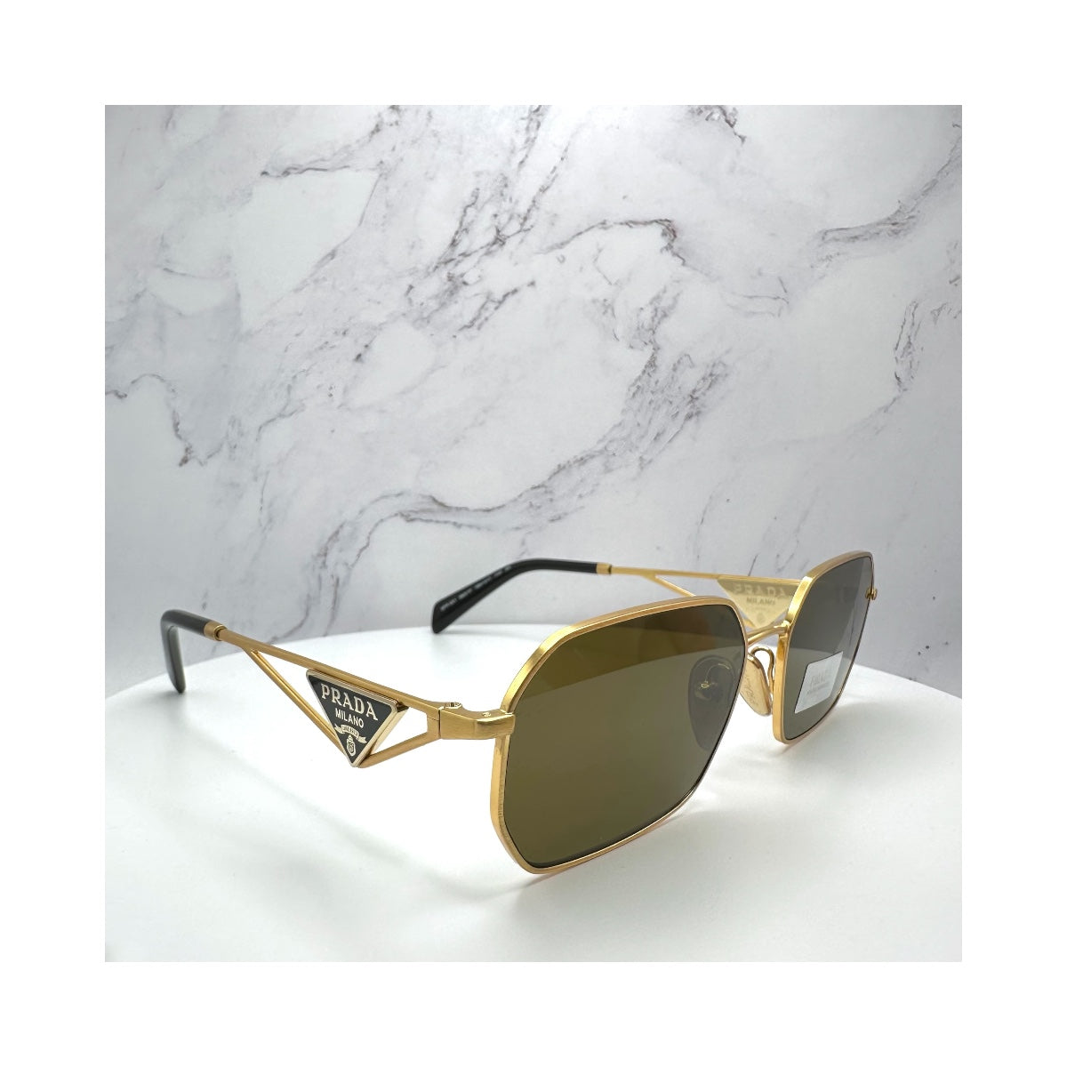 PRA51S 15N01T Prada gold sunglasses 