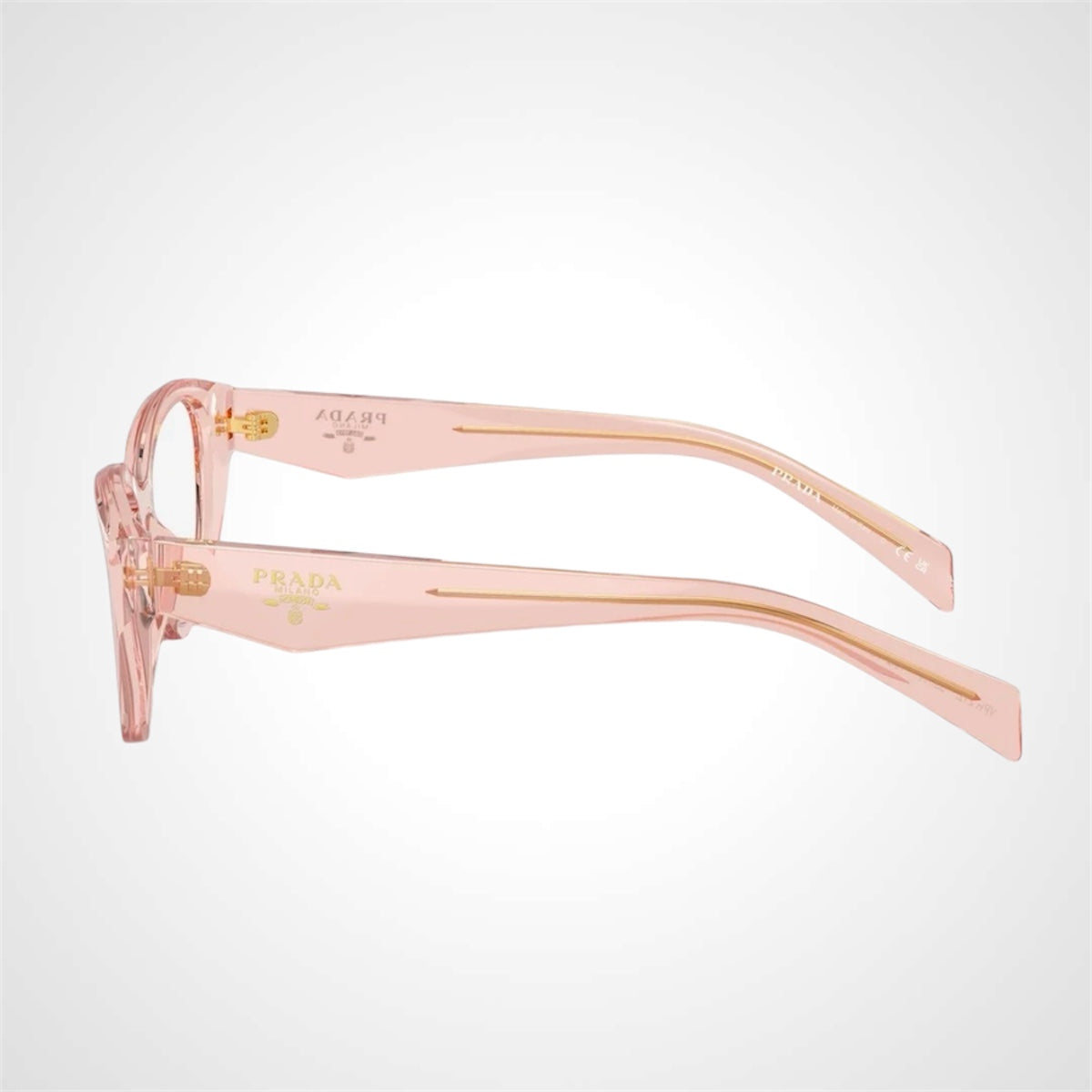 PRADA PR 21ZV 19Q1O1 PRADA PR 21ZV 19Q1O1 Prada peach pink 