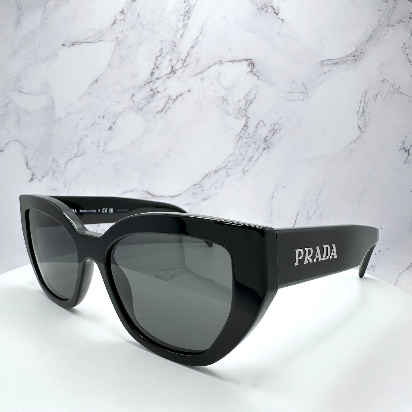 PRADA PR A09S 1AB5S0 black sunglasses