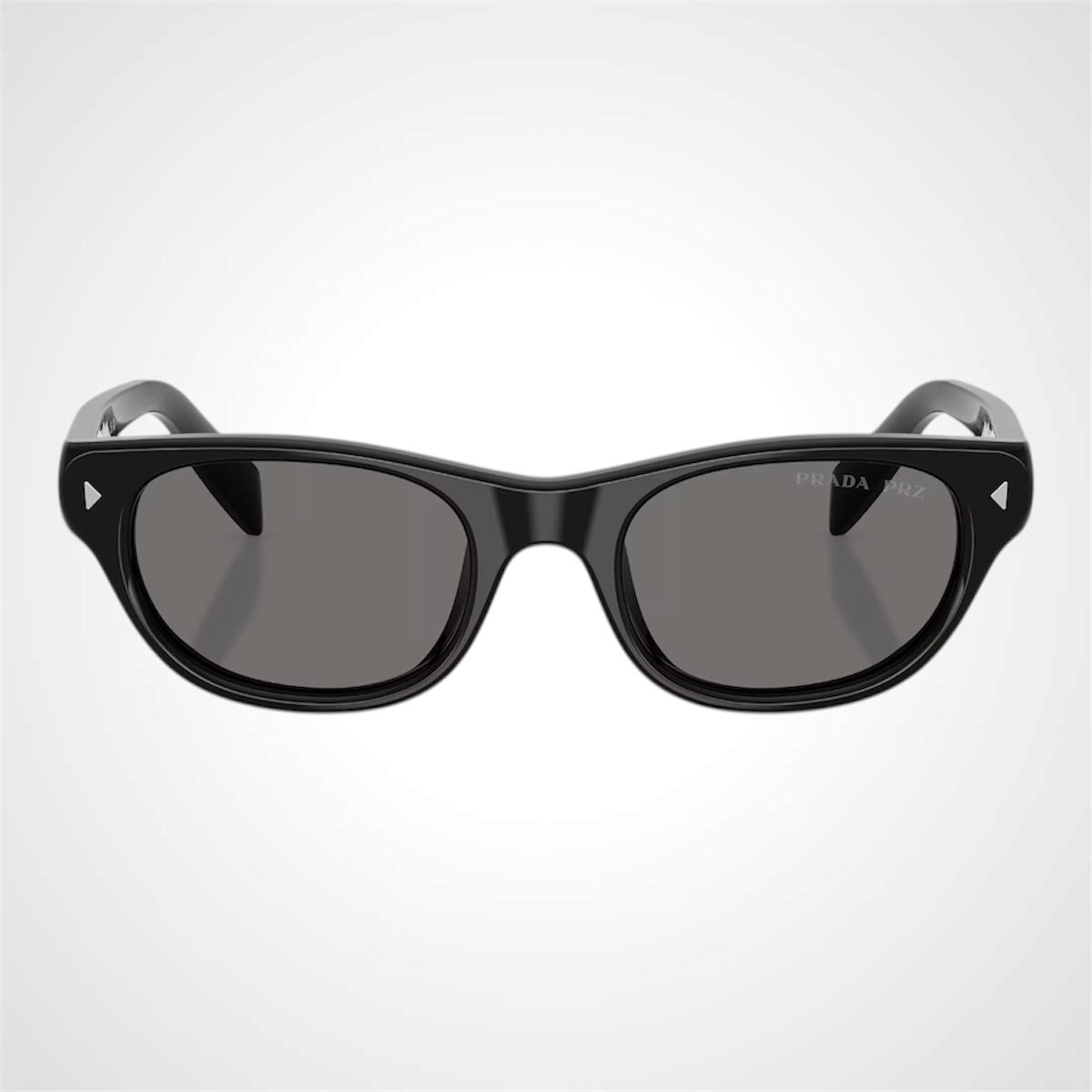 PRC08S 16K90T Prada black sunglasses polarized women's front view 