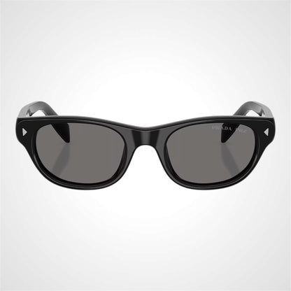 PRC08S 16K90T Prada black sunglasses polarized women's front view 