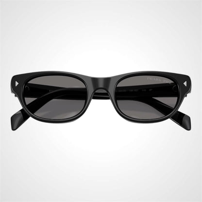 PRC08S 16K90T Prada black sunglasses polarized women's front view 50mm