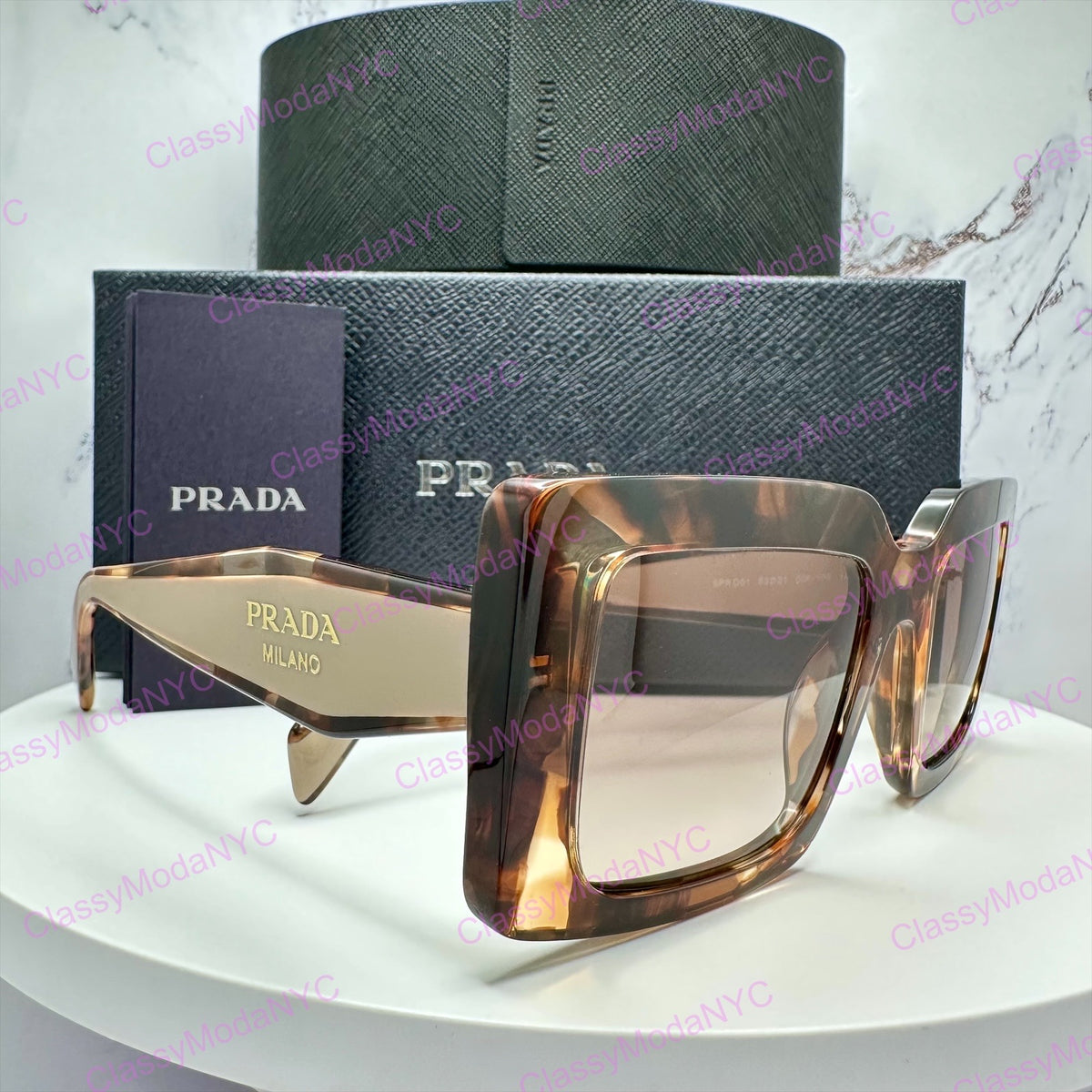PRD01S 00K10S Prada Sunglasses side view 8