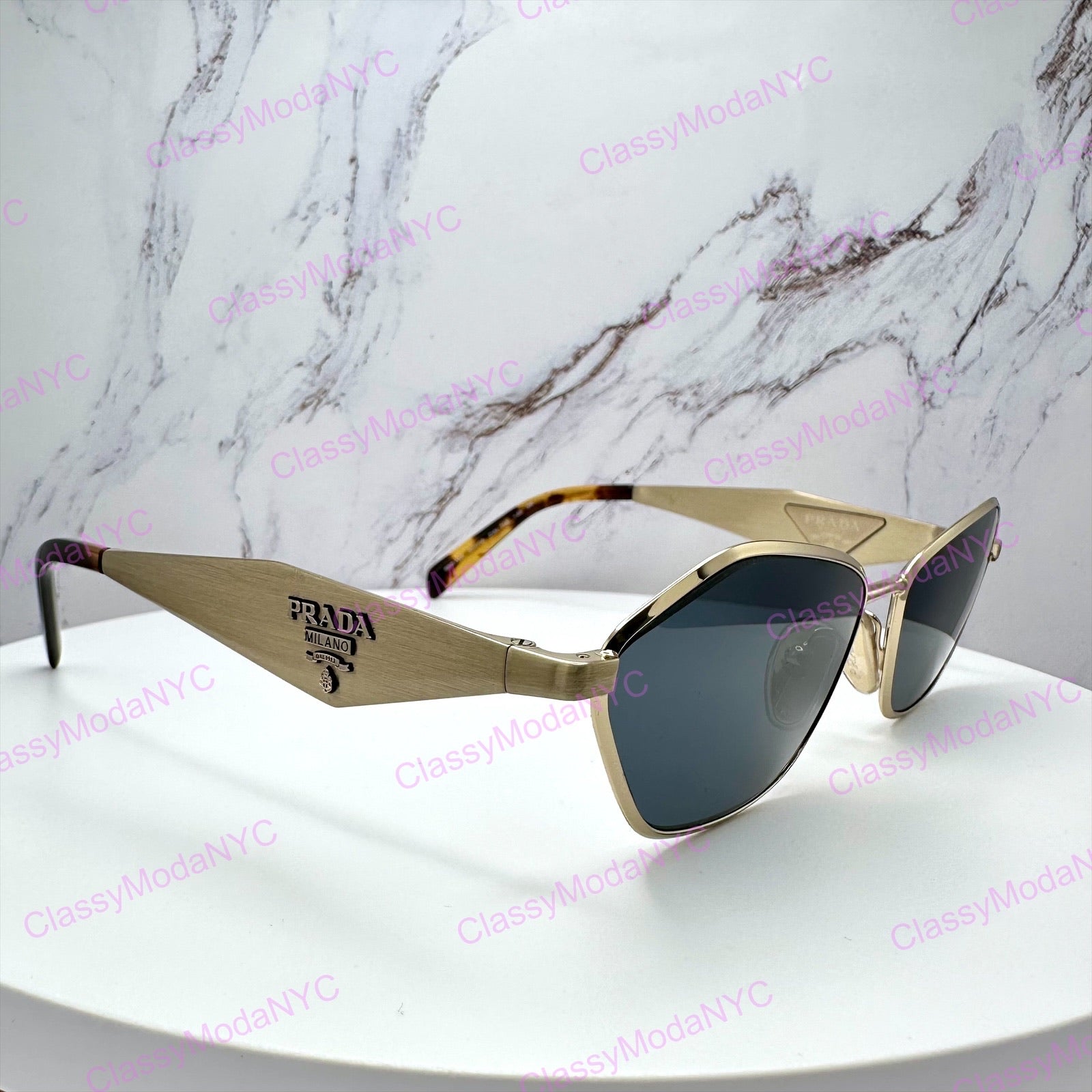 PRD50S ZVN70B side view Prada sunglasses 
