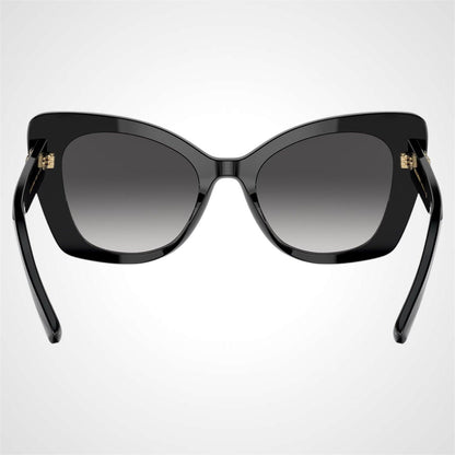 Dolce & Gabbana DG4405 501/8G back view of black sunglasses.