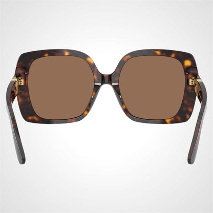 Dolce & Gabbana DG4475 502/73 brown tortoise oversized back view sunglasses