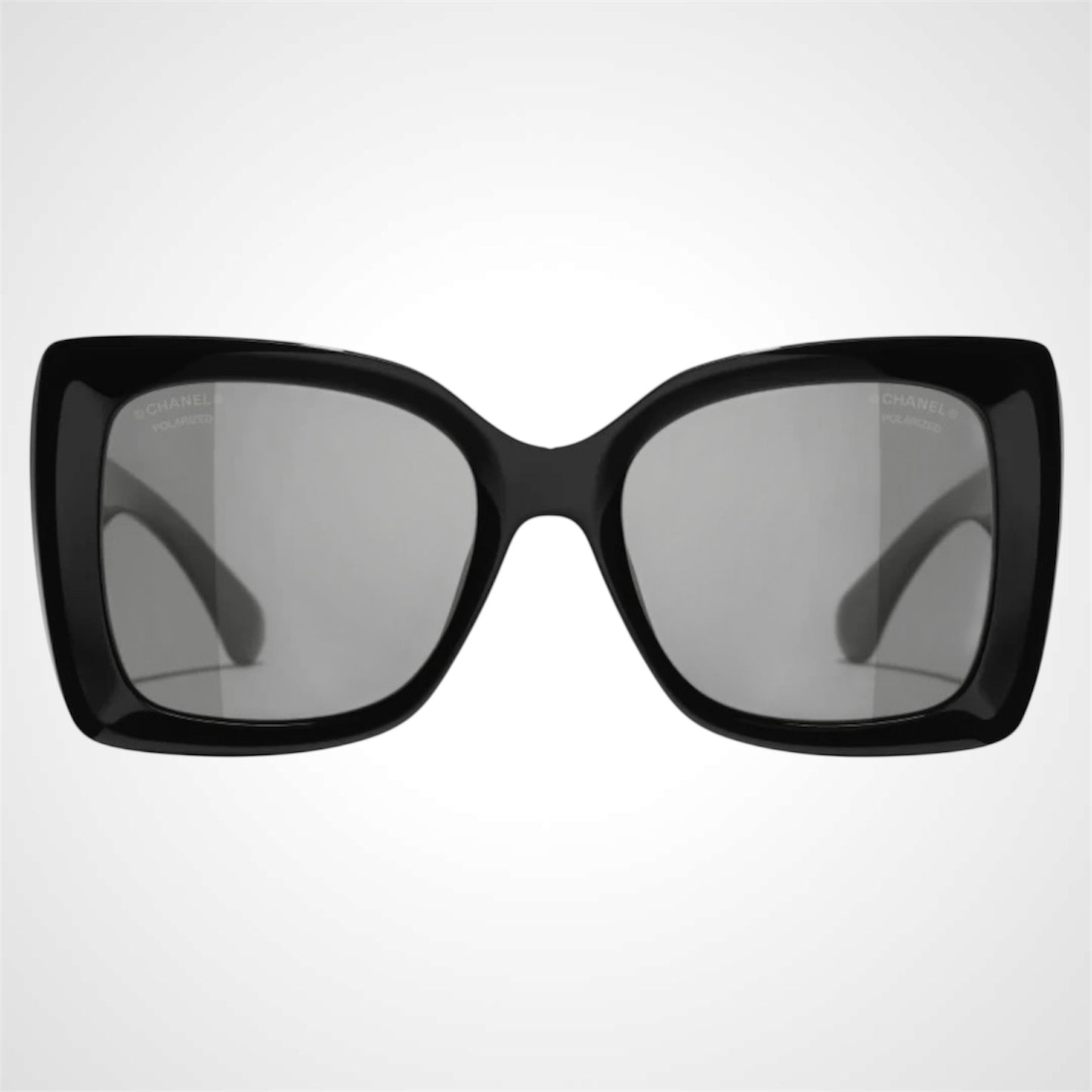 CH5555 C622/T8 Chanel Black Square Sunglasses 