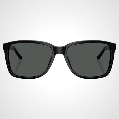 Burberry 0BE4181 300187 black square men's sunglasses front frame
