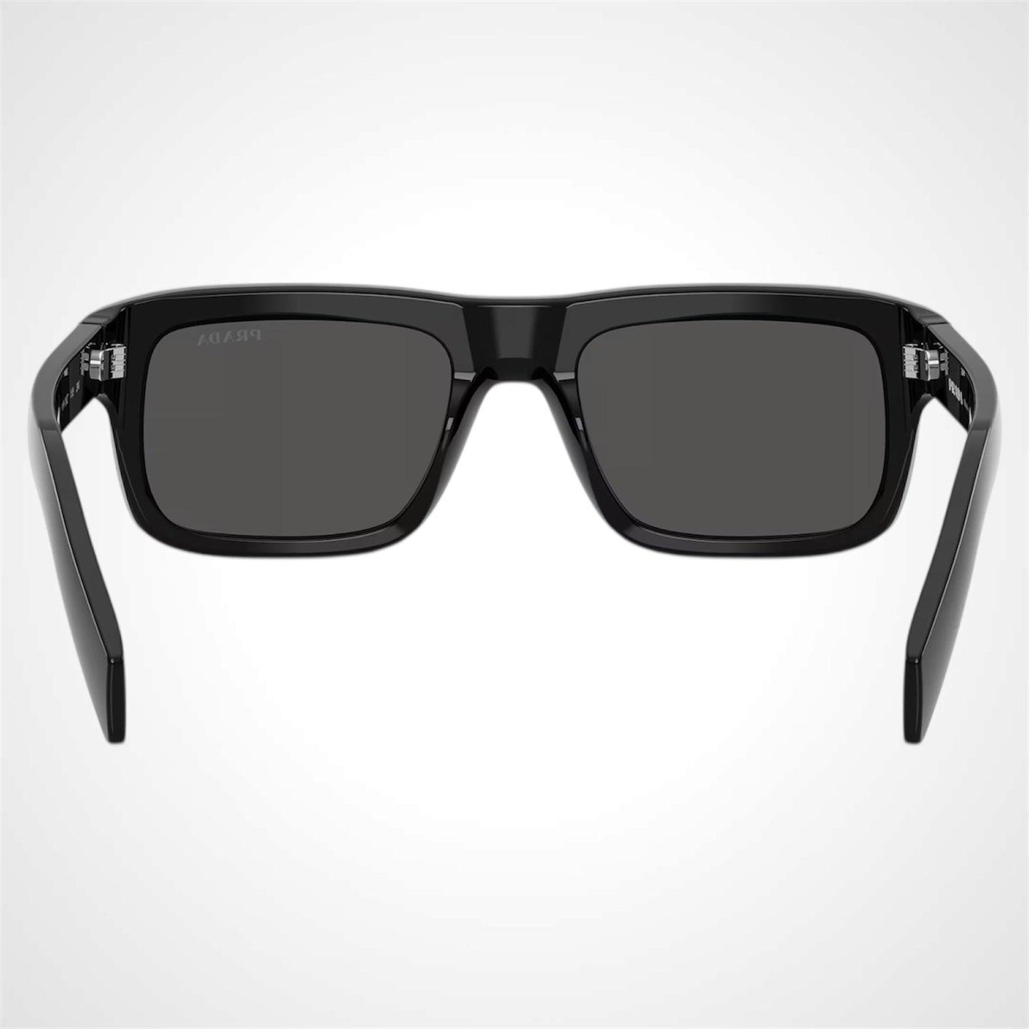 Prada Black Sunglasses back view PR D11S 16K08Z 