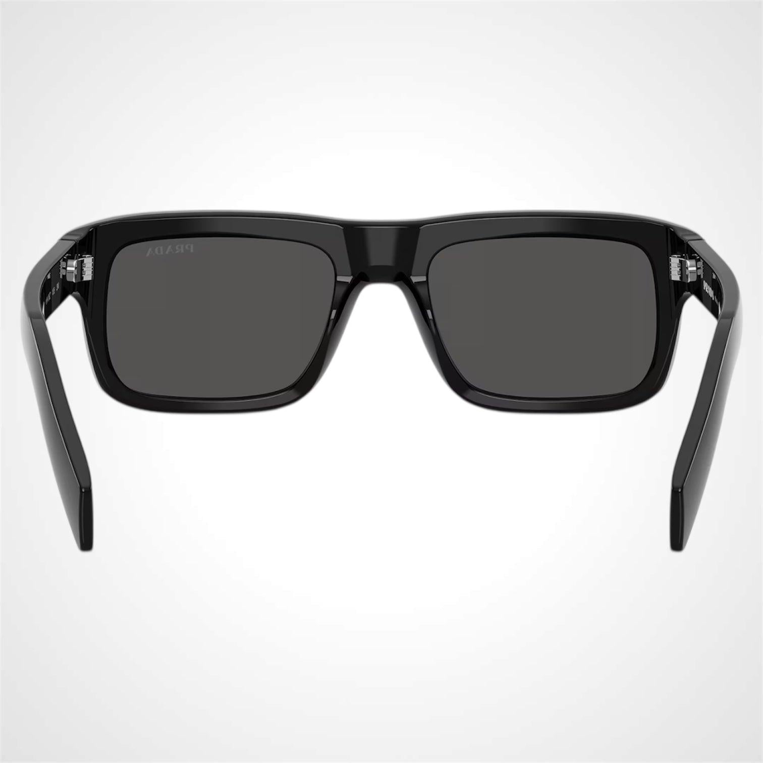 Prada Black Sunglasses back view PR D11S 16K08Z 