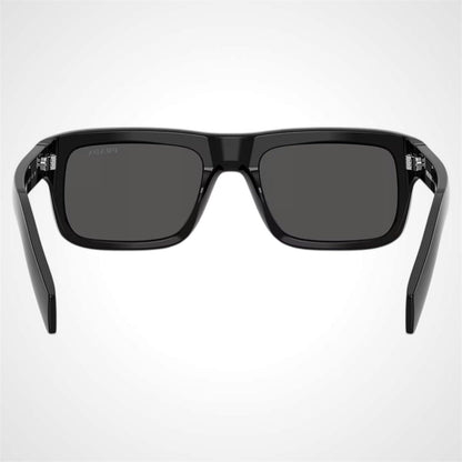 Prada Black Sunglasses back view PR D11S 16K08Z 