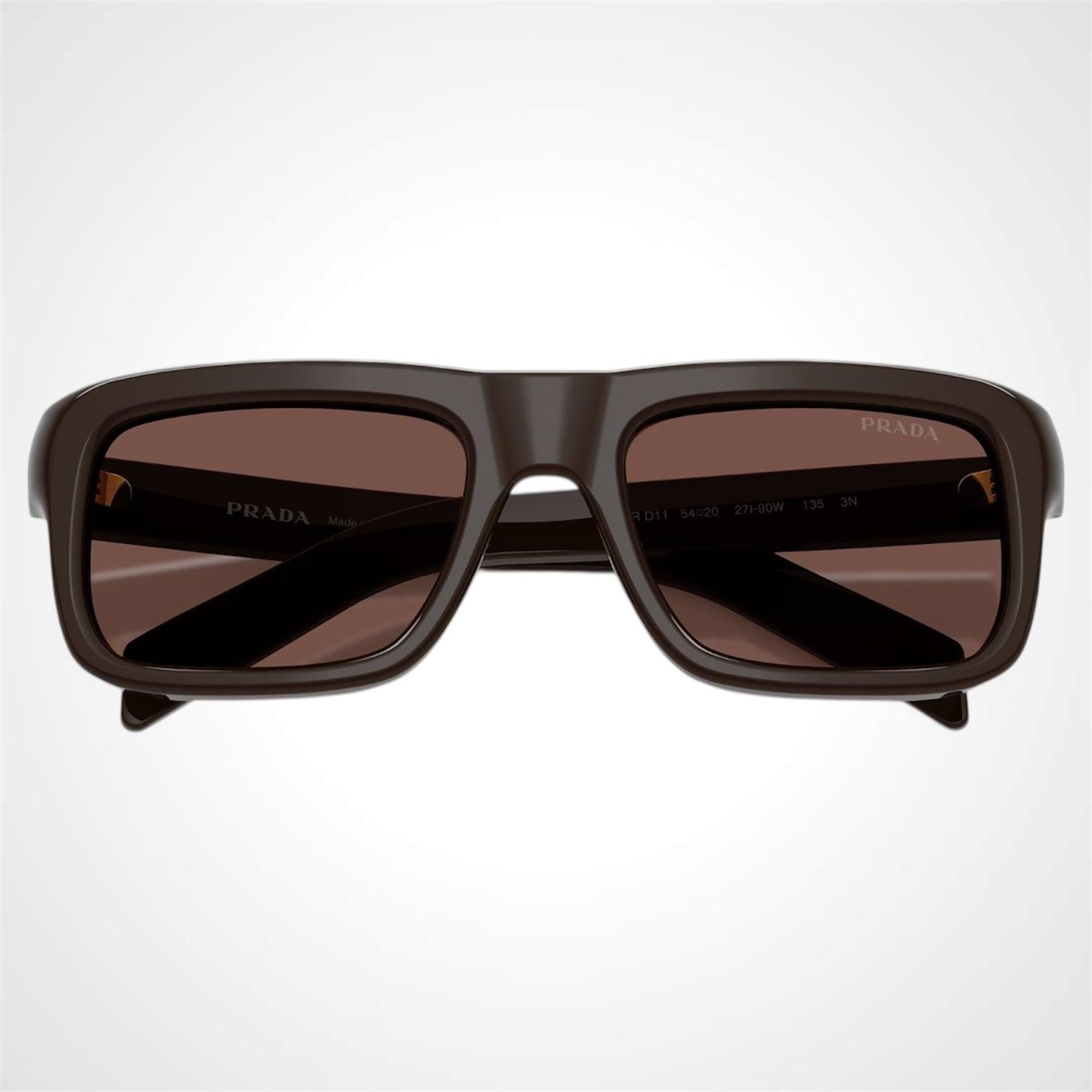 PRD11S 27I90W Prada Brown Sunglasses 