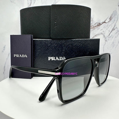 Prada PR20YS 1AB06T black navigator sunglasses