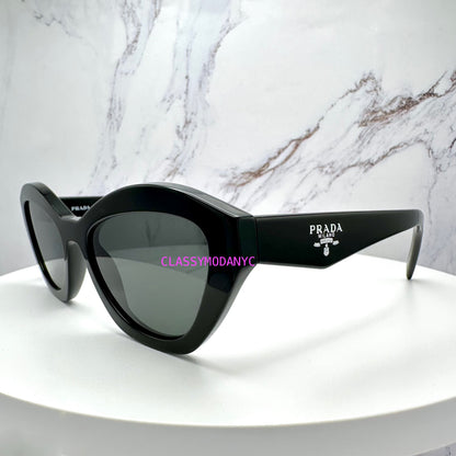 Prada sunglasses PRA02S black cat eye