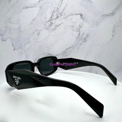 PRADA 0PR17WS 1AB5S0 unisex sunglasses black sunglasses