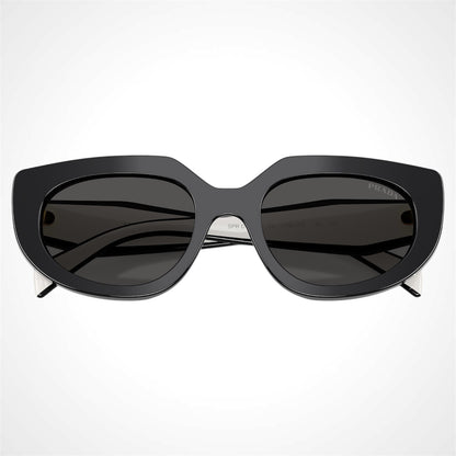 PRD02S 20G08Z sunglasses with gold symbole logo front view 