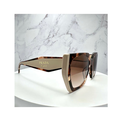SPR15W 01R0A6 Prada Brown Beige Sunglasses 
