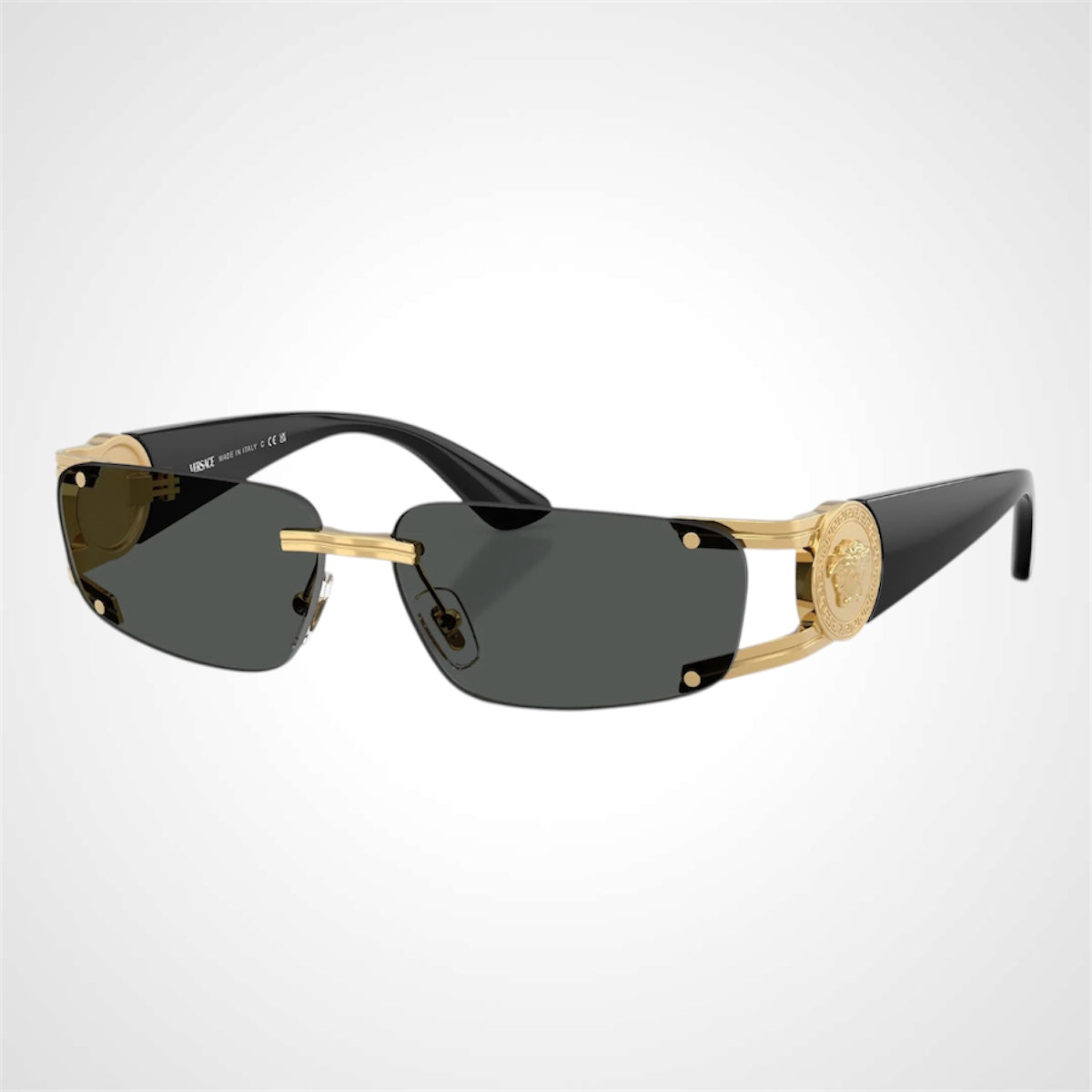 VE2291 100287 Versace Sunglasses rectangular angle view  